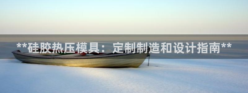 易倍全站：**硅胶热压模具：定制制造和设计指南**