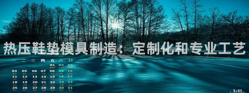 易倍申竞品：热压鞋垫模具制造：定制化和专业工艺