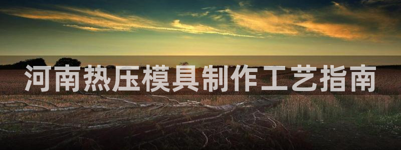 易倍网页版登录：河南热压模具制作工艺指南