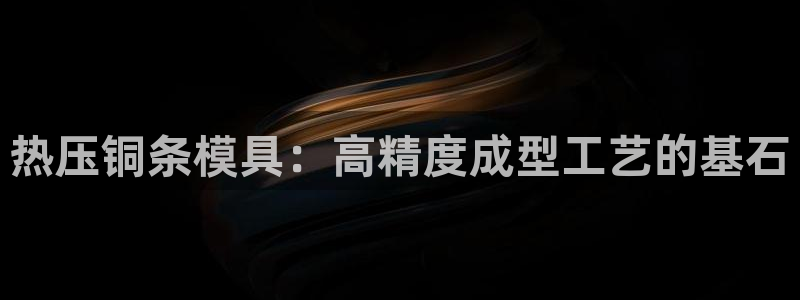 易倍申服用方法：热压铜条模具：高精度成型工艺的基石