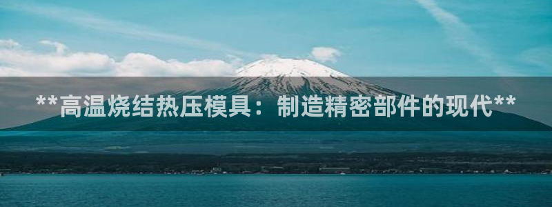 emc备份软件：**高温烧结热压模具：制造精密部件的现代
