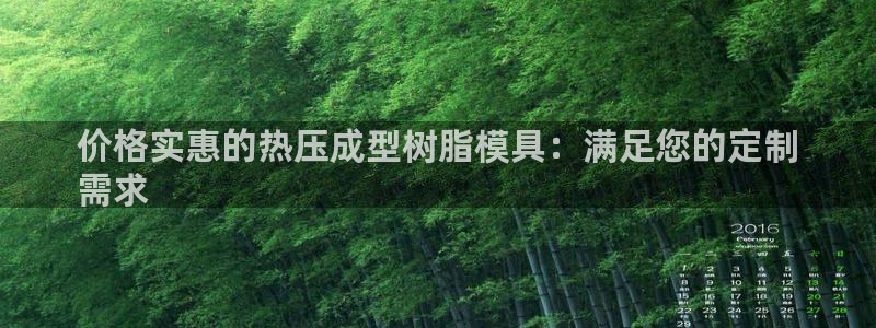 易倍纤奶昔减肥效果怎么样：价格实惠的热压成型树脂模具：满